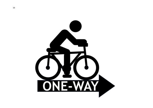 Bild för One-way Biking (En per cykel)